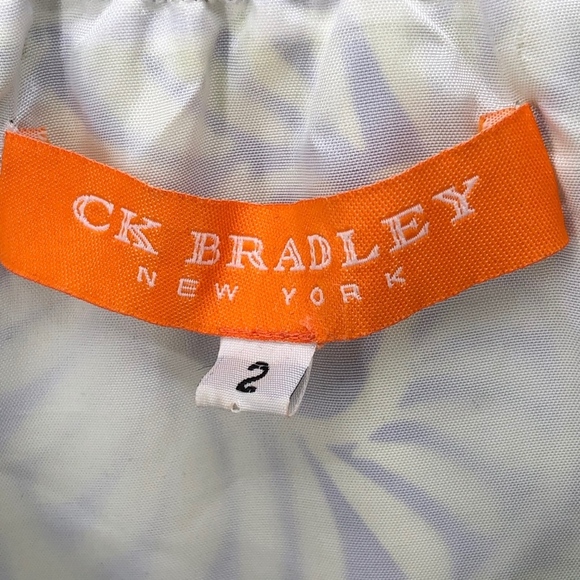 CK Bradley NY Silk Pago Pago Off Shoulder Dress 2 - Picture 6 of 7